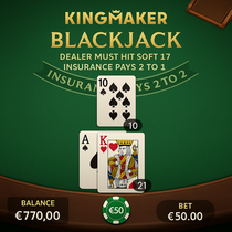 KingMaker - Blackjack Table Game - Strategische Keuzes